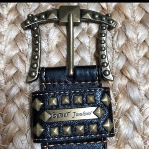 Betsey Johnson Black Belt
